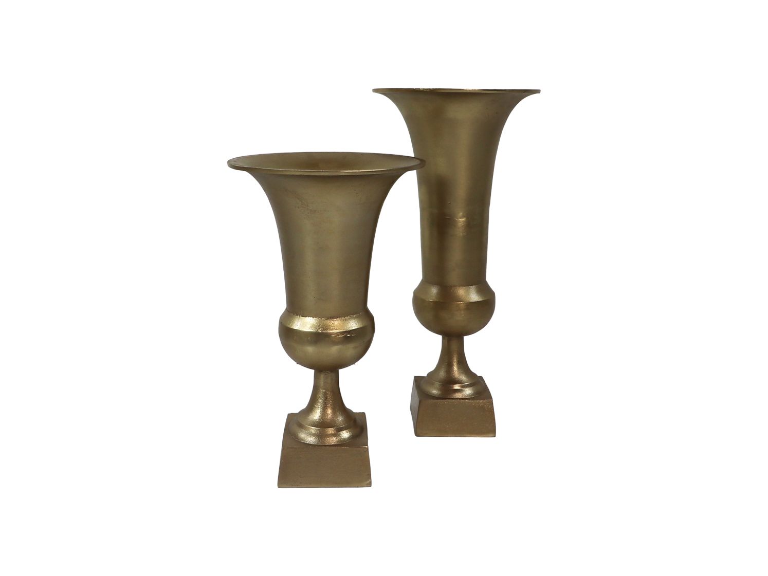 Vase - 32x30x45 - Gold - Aluminium